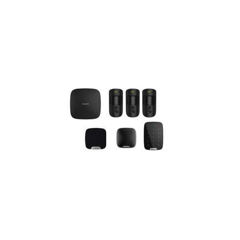 Ajax alarm - Alarm Kit HUB 2 MotionCam siren black Ajax alarm - Alarm Kit HUB 2 MotionCam siren black