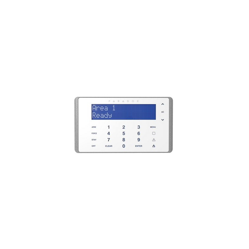 Paradox K656 - Tastiera di allarme centrale Touch Sense Keypad Paradox K656 - Tastiera di allarme centrale Touch Sense Keypad