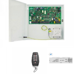 Alarm Paradox MG5050+ - Zentrale 32 Zonen Funkgeräte Fernbedienung RM25 IP-Karte