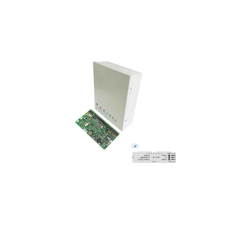 Alarma Paradox EVO192 - Central de alarma EVO 192 Caja tarjeta IP