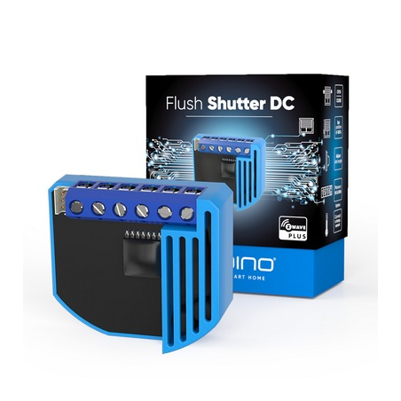 Qubino ZMNHOD1 - Micro-module Qubino for rolling shutter 12 / 24 DC with conso-meter Z-wave More ZMNHOD1