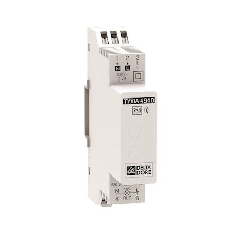 TYXIA 4940 - X3D DIN rail dimmer lighting receiver