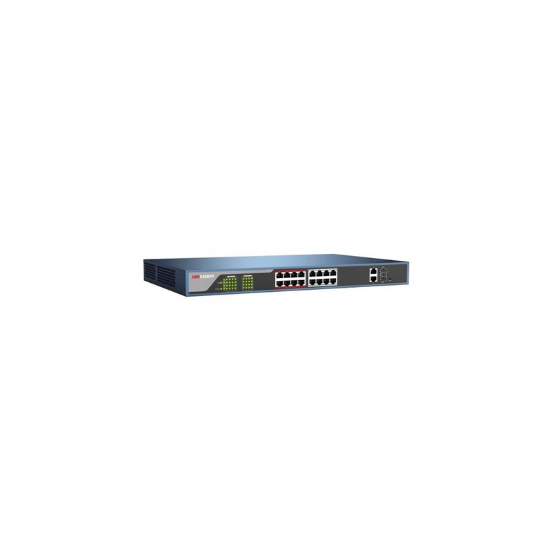 Hikvision DS-3E0318P-E - POE für Switch mit 16 Anschlüssen Hikvision DS-3E0318P-E - POE für Switch mit 16 Anschlüssen
