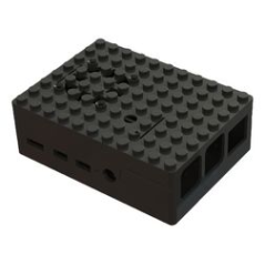 Custodia Lego Raspberry Pi 4 nera