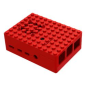 Red Raspberry Pi 4 Lego case