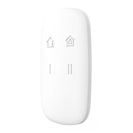 Hikvision DS-PKF1-WE - Telecomando a 4 pulsanti per AX Hub Pro