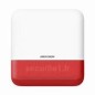 Hikvision DS-PS1-E-WE Red - Sirena radiosveglia da esterno flash rosso Hikvision DS-PS1-E-WE Red - Sirena radiosveglia da esterno flash rosso