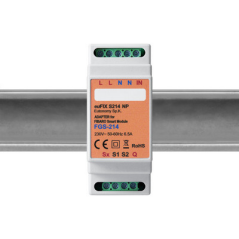 EUTONOMY S214NP - euFIX DIN-Adapter für Fibaro FGS-214