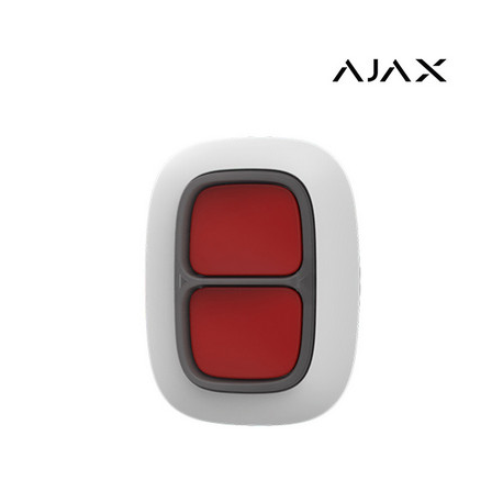 Ajax DOUBLEBUTTON W - Double bouton alarme panique blanc