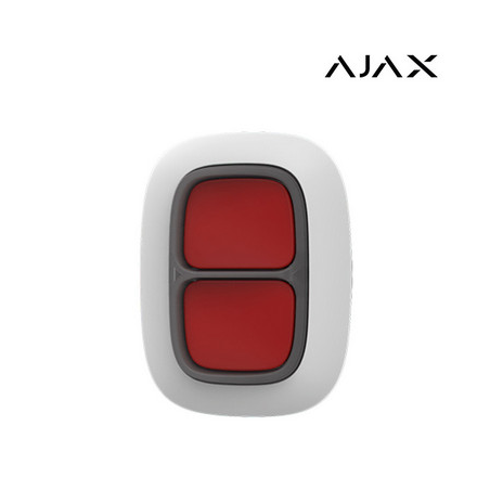 Ajax DOUBLEBUTTON W – Weißer Doppel-Panikalarmknopf