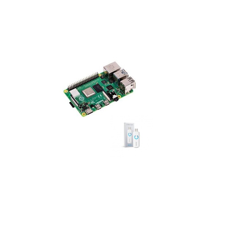 Raspberry Pi4  Modèle B CPU 1,5 Ghz RAM 1GO DDR4
