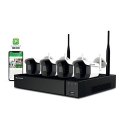 Comelit WIKIT004S02NB - Pack vidéosurveillance wifi 2MP