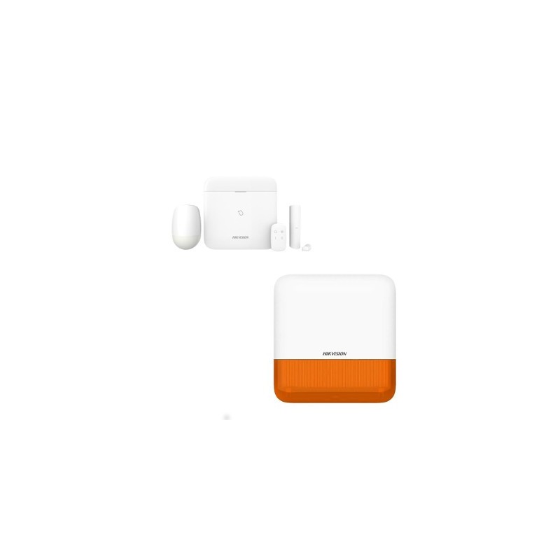 Hikvision AX Pro Starter KIt - Alarme Pro WIFI IP 3G/4G sirène extérieure