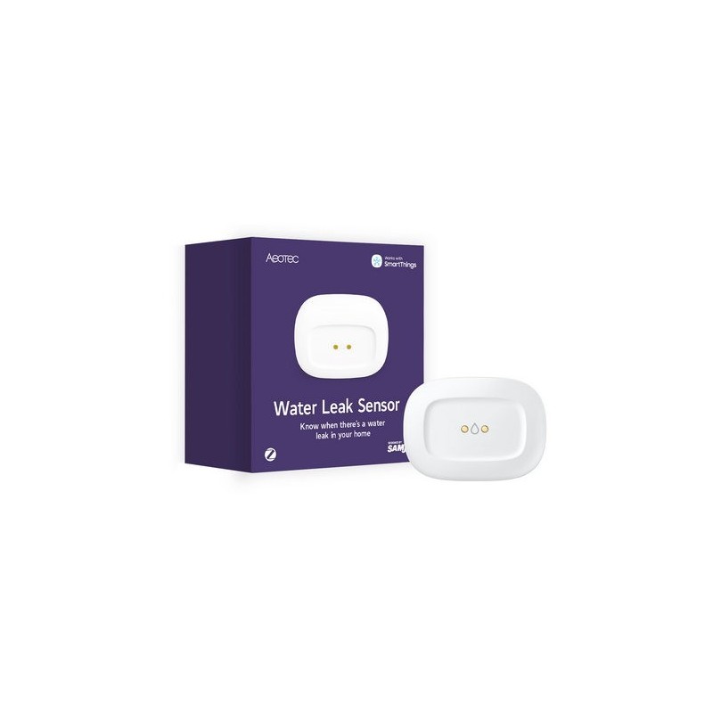Aeotec Smarthings IM6001-WLP - Sensor de fugas de agua Zigbee Aeotec Smarthings IM6001-WLP - Sensor de fugas de agua Zigbee