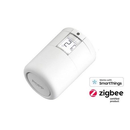 Válvula Popp Zigbee - Válvula termostática Zigbee