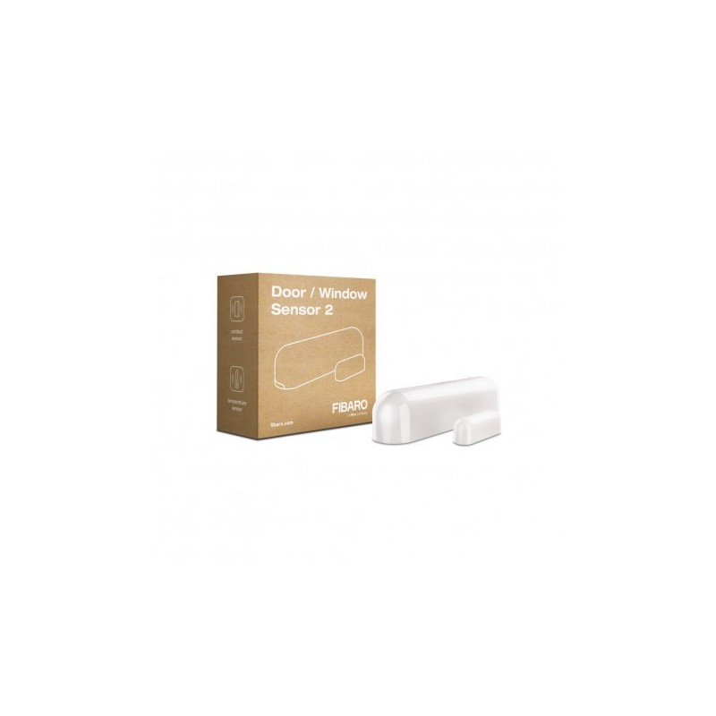 Fibaro FGDW-002 - Detector de apertura Fibaro Sensor 2 Z-Wave Plus blanco Fibaro FGDW-002 - Detector de apertura Fibaro Sensor 2 Z-Wave Plus blanco