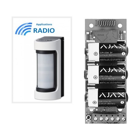 Allarme Ajax Optex VXS-RDAM - Rilevatore da esterno