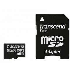 Transcend TS16GUSDHC10 - flash memory Card class 10 16gb