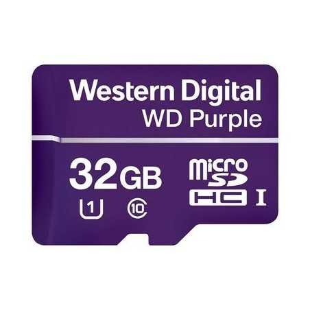 WD Purple - Tarjeta de memoria flash de 32 GB