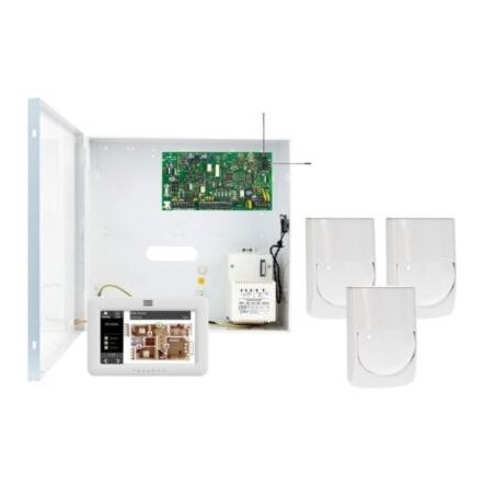 Paradox MG5050 - Central 32 radio zones with 3 Optex RXC-ST detectors