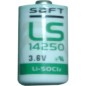 Saft LS14250 - Batteria al litio 3,6V LS14250