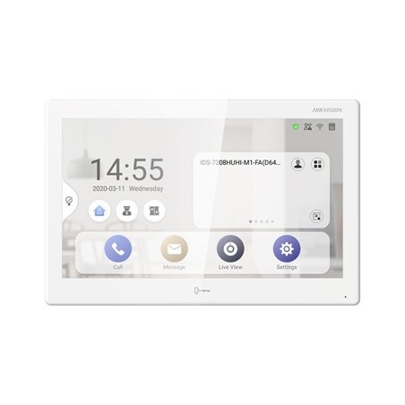 Hikvision DS-KH9510-WTE1 - Moniteur intérieur IP 10 pouces