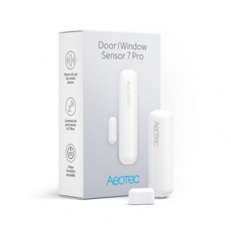 Aeotec ZWA012-C - Detector de apertura Z-Wave Plus Sensor 7 Pro