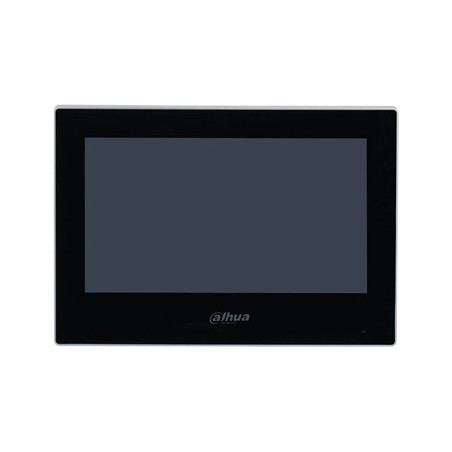 Dahua DHI-VTH2621G-WP - 7 Zoll IP/WIFI SIP Videomonitor schwarz