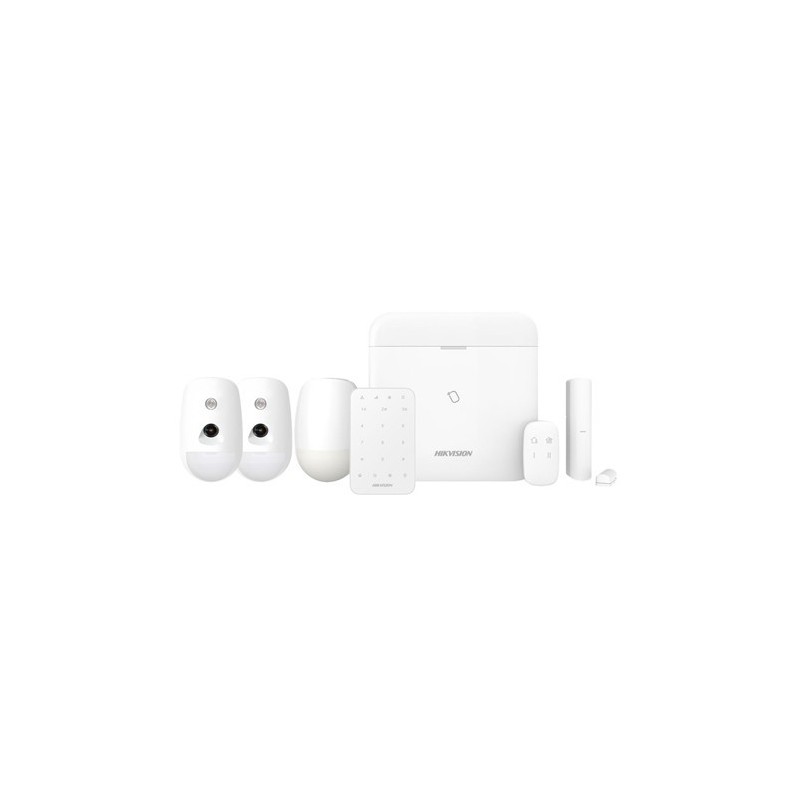 AX Pro DS-PWA64 KIT WE - Hausalarmpaket Pro WIFI IP GPRS 64 Zonen Kameradetektor