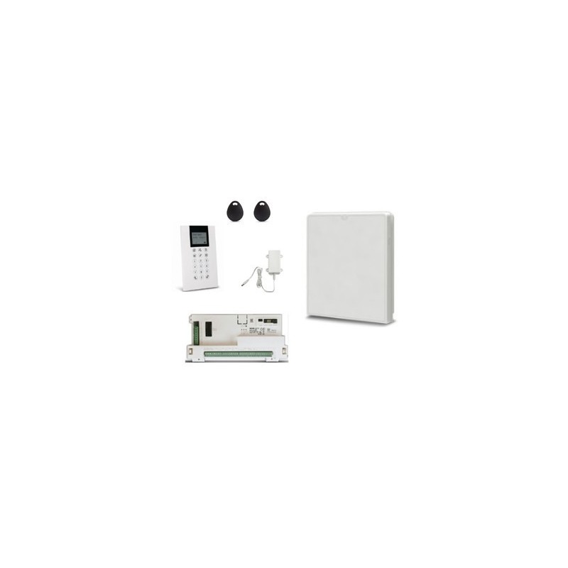 Risco LightSys Plus - Pack Alarme filaire connectée IP WIFI clavier Panda lecteur de badge Risco LightSys Plus - Pack Alarme filaire connectée IP WIFI clavier Panda lecteur de badge