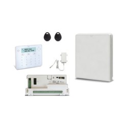 Risco LightSys Plus - Pack Wired Alarm Connected IP WIFI Keyboard Elegant Badge Reader