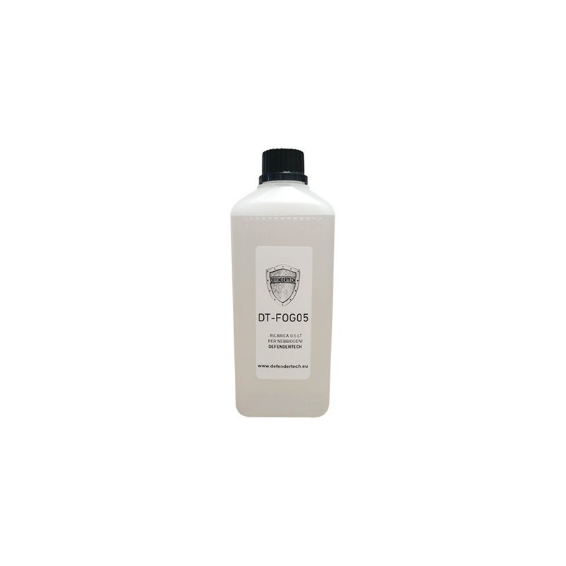 Defendertech DT-FOG05 - Recharge liquide 0.5 litre pour générateur de fumée