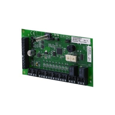 Vanderbilt - Modul erweiterung 8E / 2S für alarm-SPC