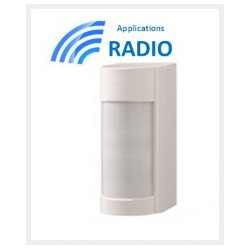 VXIR - outdoor Detector dual tech IRP 12M 90° LOW CONSO IP55