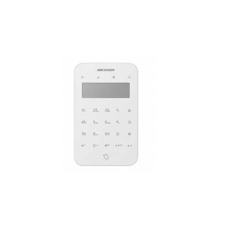 Hikvision DS-PK1-LT-WE - Tastiera Radio LCD Lettore Tag per AX Hub Pro