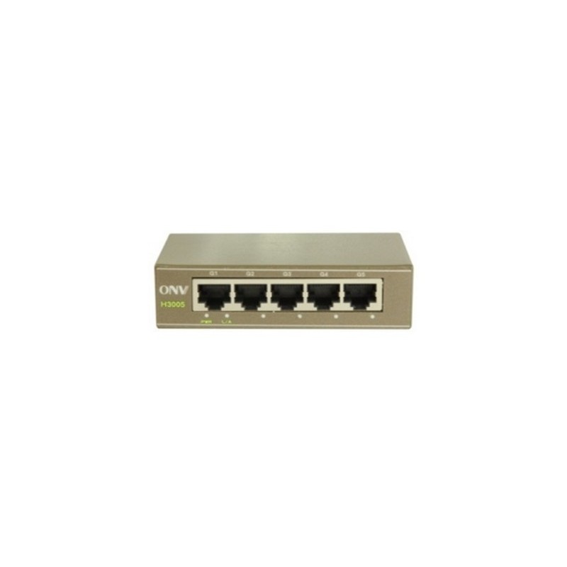 Mini switch - Switch 5 ports 10/100/1000 Mbit/s Mini switch - Switch 5 ports 10/100/1000 Mbit/s