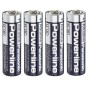 Powerline LR6 - Pack 4 Alkaline Batteries Type AA 1.5V