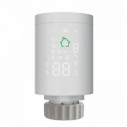 Moes ZTRV-368-MS - Testa termostatica Zigbee 3.0