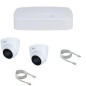 Dahua videosorveglianza IP POE 2 Megapixel 2 cupole RJ45 cavo 20m Dahua videosorveglianza IP POE 2 Megapixel 2 cupole RJ45 cavo 20m