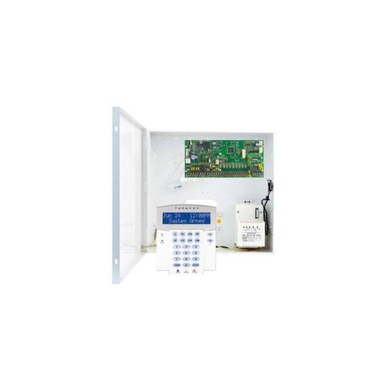 Paradox Spectra central pack SP6000 - Central alarm 8 zones keyboard K32LCD box Paradox Spectra central pack SP6000 - Central alarm 8 zones keyboard K32LCD box