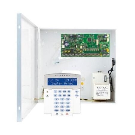 Paradox Spectra central pack SP6000 - Central de alarma 8 zonas teclado K32Caja LCD