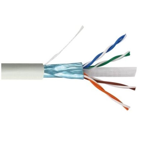 CAT 6 FTP Shielded FTP Category 6 Cable - 305 Meter Coil 4*2.1/0.5 CCE