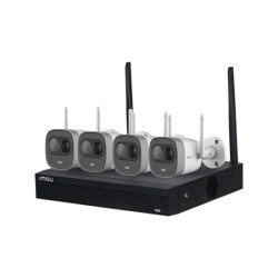IMOU Wifi CCTV Kit - Videoregistratore 4 Canali WIFI 4 Telecamere 2 Megapixel