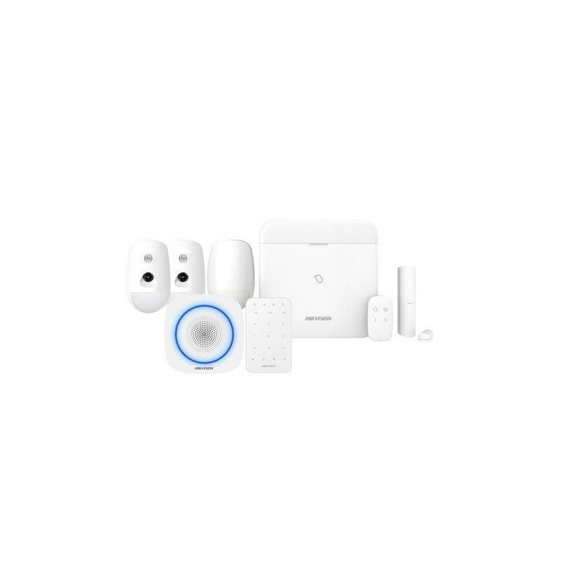 Hikvision DS-PWA96 - Pack Alarm Pro WIFI IP 3G / 4G Detector Camera ColorVu Sirena Interna Hikvision DS-PWA96 - Pack Alarm Pro WIFI IP 3G / 4G Detector Camera ColorVu Sirena Interna