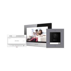 Hikvision DS-KIS702EY - Videoportero IP WIFI de 2 hilos