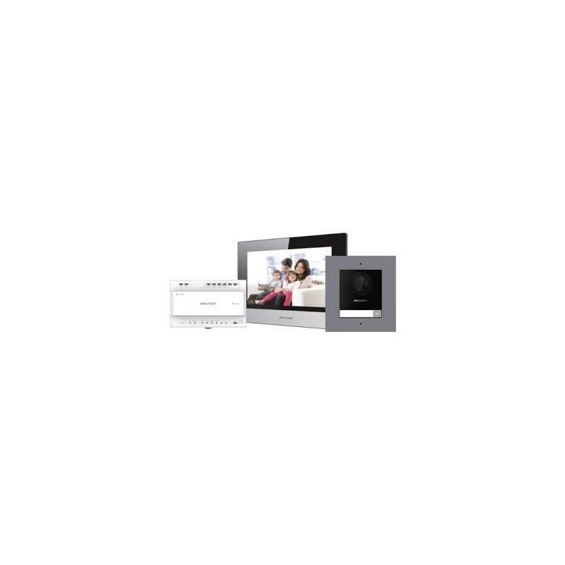 Hikvision DS-KIS702Y - Portier vidéo 2 fils IP WIFI Hikvision DS-KIS702Y - Portier vidéo 2 fils IP WIFI