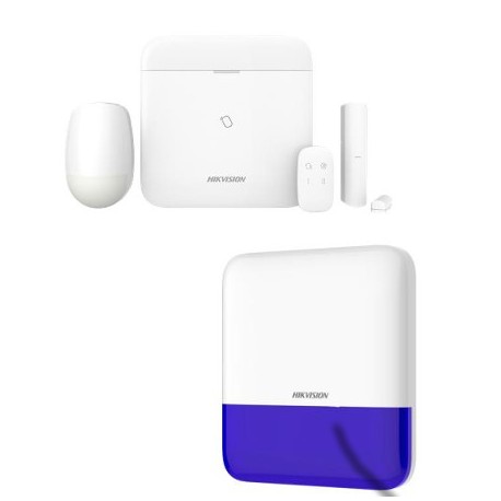 Kit alarme maison sans fil, Wifi et 4G, Hikvision - AX PRO