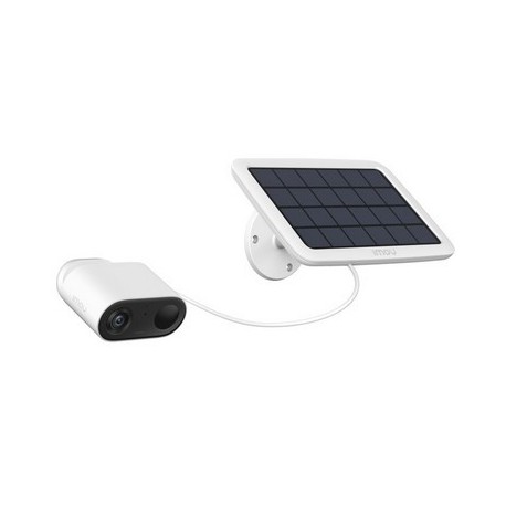 Caméra de vidéosurveillance sans fil extérieure dôme Chacon panneau solaire