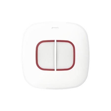 Hikvision DS-PDEB2-EG2-WE - Pulsante antipanico a parete 2 pulsanti