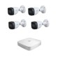 Dahua Kit vidéosurveillance - Enregistreur numérique Pentabride 4 caméras HD-CVI 5 Mégapixels Dahua Kit vidéosurveillance - Enregistreur numérique Pentabride 4 caméras HD-CVI 5 Mégapixels